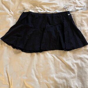 Nike womens tennis skirt: Medium, Black, unlined, Dry-Fit, new w/ tag.